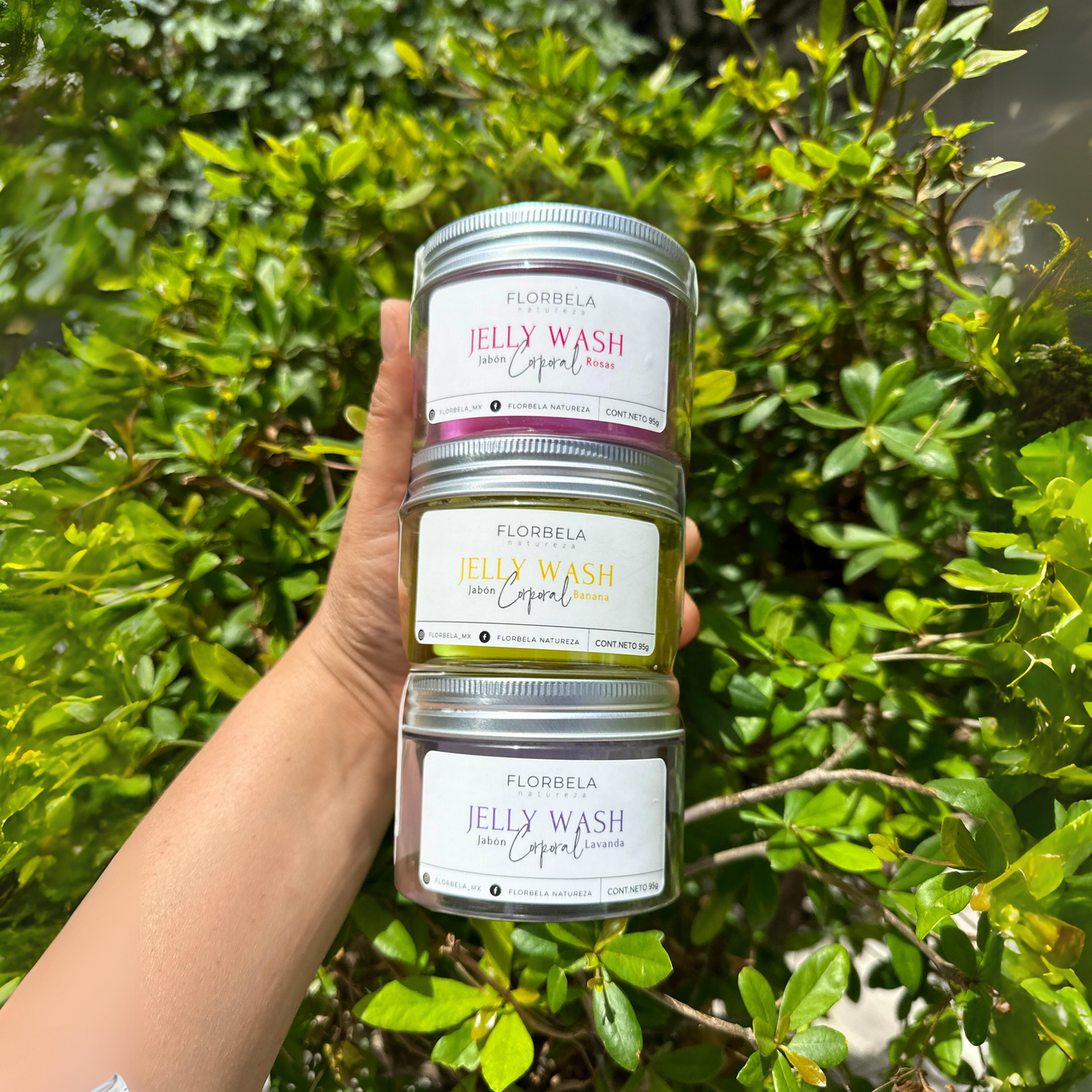 Jelly Wash Lavanda, , una gelatina de ducha natural 95g