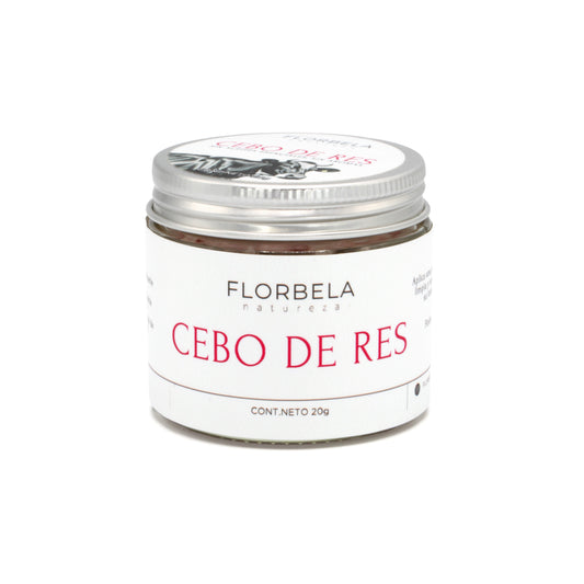 Sebo de res 20g Rosa infusionado en aceites esenciales