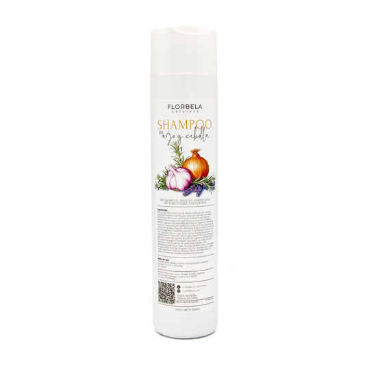 Shampoo Ajo, Cebolla y Romero